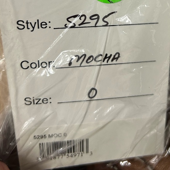 Mac Duggal 5295 NWT BEADED LONG SLEEVE WRAP OVER MIDI DRESS - Picture 15 of 16